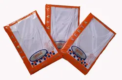 رکابی سفید مردانه ساده