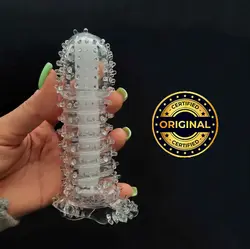 کاندوم ژله ای خاردار مدل آناتومیک لبه دار (دائمی و قابل شستشو)