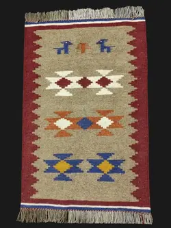 گلیم طرح عروسک