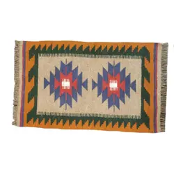 گلیم دستبافت طرح سرمه دان