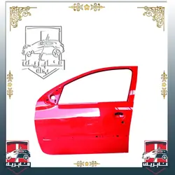 درب جلو پژو 206 SD رنگ‌ شده