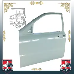 درب جلو دنا رنگ‌ شده