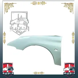 گلگیر جلو پژو 206 SD رنگ‌ شده