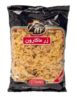 ماکارونی فرمی پروانه ای زر ماکارون۵۰۰گرم - تومان۰ -  - پیباکس بازار آنلاین
