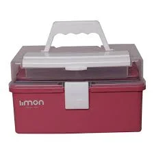 جعبه لوازم خیاطی ساده لیمون الوان