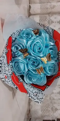 دسته گل عروس گل بانو