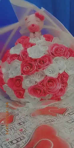 دسته گل عروس گل بانو