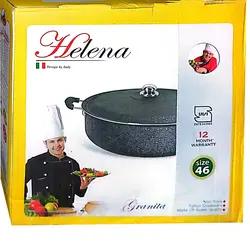 ماهیتابه ی گرانیتی ضخیم مارک هلنا سایز ۴۶