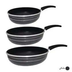 ماهیتابه ی سه عددی تفلون