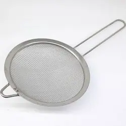 صافی الک دسته دار جنس استیل قطر ۱۲ سانت