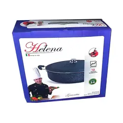 ماهیتابه ی گرانیتی ضخیم مارک هلنا سایز ۳۴