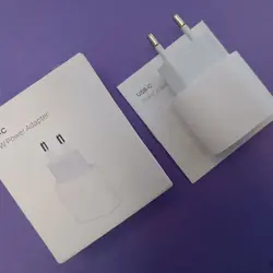 آداپتور ۲پین آیفون ۲۰وات