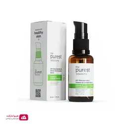 سرم ترمیم کننده و ضد جوش ویتامین B کمپلکس the purest solutions