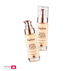 کرم پودر شیشه‌ ای اسکین توین تاپ فیس کد 464