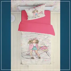 روتختی سه بعدی دختر صورتی کد 2082