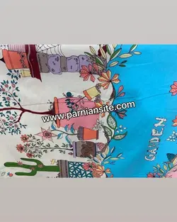 روتختی دخترانه گلدان و کاکتوس