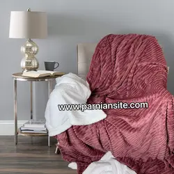پتو ببعی (پتو گوسفندی) دونفره کالباسی