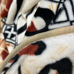 پتو مسافرتی یکنفره پوست و بربری