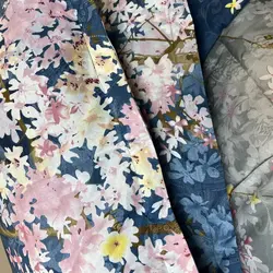 روتختی طوسی آبی شاخه ای کد 886