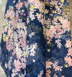 روتختی طوسی آبی شاخه ای کد 886