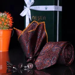 ست هدیه مردانه کراوات و دکمه سردست لوکس نسن