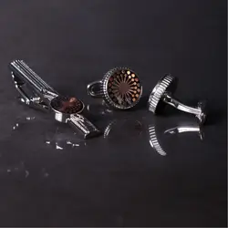 ست هدیه مردانه کراوات و دکمه سردست لوکس نسن