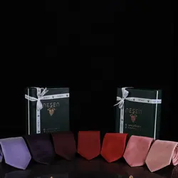 ست کراوات و پوشت ساده NESEN طرح آکسفورد PL2 - کراوات نسن
