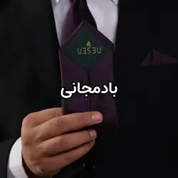 ست کراوات و پوشت ساده NESEN طرح آکسفورد PL2 - کراوات نسن