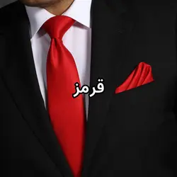 ست کراوات و پوشت ساده NESEN طرح آکسفورد PL2 - کراوات نسن