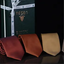 ست کراوات و پوشت ساده NESEN طرح آکسفورد PL1 - کراوات نسن