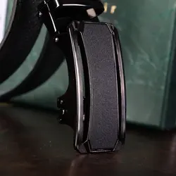 خرید آنلاینکمربندمردانه ریلی چرم طبیعی کراوات نسن