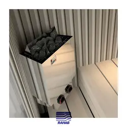 هیتر 9 کیلووات سونا خشک با تایمر و ترموستات SAWO