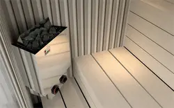 هیتر 9 کیلووات سونا خشک با تایمر و ترموستات SAWO