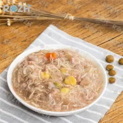 پوچ سگ ونپی طعم گوشت خوک و سبزیجات