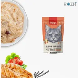 پوچ گربه ونپی طعم مرغ و ماهی کاد