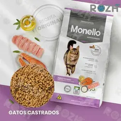 غذای خشک گربه مونلو عقیم شده طعم بوقلمون 10.۱ کیلوگرم