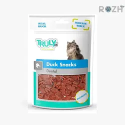 تشویقی گربه ترولی (ونپی) مدل دنتال اردک ، Duck Dental وزن 50 گرم