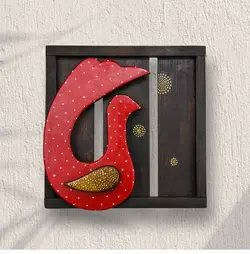 تابلو چوبی برجسته دست‌ساز ویلو وود - بازاروما