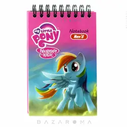 دفتر یادداشت 80 برگ سیمی یونیکورن - بازاروما