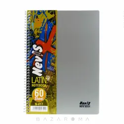 دفتر سیمی 60 برگ زبان - بازاروما