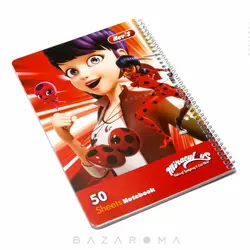 دفتر نقاشی 50 برگ طرح دختر کفش‌ دوزکی - بازاروما