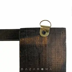 تابلو شلف صنایع دستی چوبی ماهی قرمز F3 - بازاروما