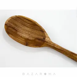 قاشق آشپزی بلوط کد 27 - بازاروما