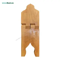 رحل قرآن چوبی اعلاء 39 سانتی طرح ساده