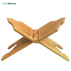 رحل قرآن چوبی اعلاء 39 سانتی طرح ساده