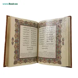 کتاب دیوان حافظ نفیس و معطر چرمی برجسته لیزری همراه با جعبه