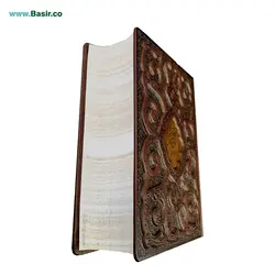 کتاب نفیس هزار و یک شب چرمی(ترمو) با پلاک جعبه دار