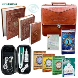 قلم قرآنی 32 گیگابایت BSR420 | بسته 10 (درشت خط) با قرآن 1208 صفحه و منتخب مفاتیح