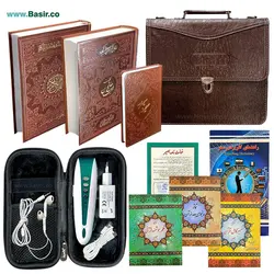 قلم قرآنی هوشمند 32 گیگابایت BSR420 | بسته شماره 9 با قرآن 604 صفحه و کلیات مفاتیح