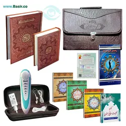 قلم قرآنی هوشمند 8 گیگابایت 180 | بسته شماره 9 با قرآن 604 صفحه و منتخب مفاتیح